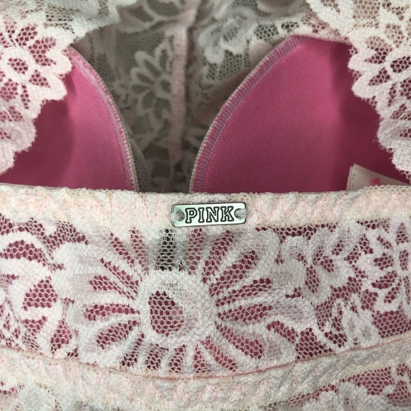 PINK Victoria’s Secret Push Up Padded High Neck Bralette Bra

Size: XS - Picture 5 of 8